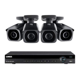 Lorex 4KHDIP84N 4K Ultra HD IP NVR System, 8 Channel, Guide de démarrage rapide | Fixfr
