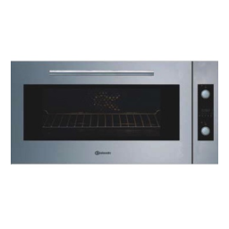 Bauknecht BLZE 6290/IN Oven Manuel utilisateur | Fixfr