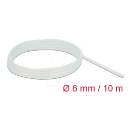 DeLOCK 18930 Fiberglass Sleeving 10 m x 6 mm white Fiche technique | Fixfr
