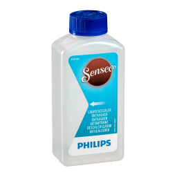 SENSEO® CA6520/00 SENSEO® Détartrant Manuel utilisateur | Fixfr