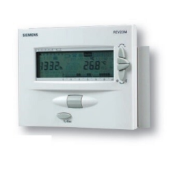 Siemens REV23M Mode d'emploi | AI Chat & PDF Download | Fixfr