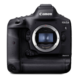 Canon EOS-1D X Mark III Manuel utilisateur | Fixfr