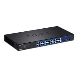 Trendnet TEG-30284 28-Port Web Smart Switch Manuel utilisateur | Fixfr