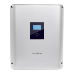 Sungrow SH3K6/SH4K6 Power Conversion System/Hybrid Inverter Manuel utilisateur | Fixfr