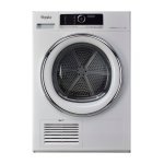 Whirlpool AWZ9CD/PRO Dryer Manuel utilisateur