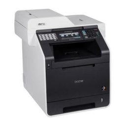 Brother MFC-9970CDW Color Fax Guide d'installation rapide | Fixfr