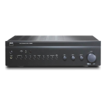 NAD C 356BEE Stereo Integrated Amplifier Manuel utilisateur