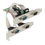 Delock 95243 Carte Mini PCIe S&eacute;rie + IA et PDF