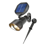 esotec 102136 Solar LED Spotlight Mode d'emploi