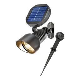 esotec 102136 Solar LED Spotlight Mode d'emploi | Fixfr