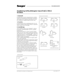 Swegon ELQZ-2-428-2 Smoke detector Mode d'emploi