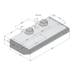 Bartscher 100100 Novy-exhaust hood, W1000, SS Mode d'emploi