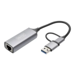 Digitus DN-3028 USB Type-C&trade; Gigabit Ethernet Adapter 2.5G, USB-C&trade; + USB A (USB3.1/3.0) Guide de d&eacute;marrage rapide