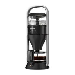 Philips HD5408/20R1 Café Gourmet Cafetière Manuel utilisateur | Fixfr