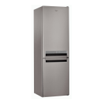 Whirlpool BSNF 8422 OX Fridge/freezer combination Manuel utilisateur