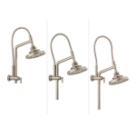 Brizo 81376-NK Essential&trade; Shower Series 10 7/16&quot; Classic Slide Bar Shower Arm And Flange Manuel utilisateur