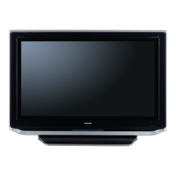 Toshiba 50HPX95 Manuel du propriétaire | Fixfr
