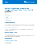 Dell OpenManage Software Version 10.1.0.0 software Manuel du propriétaire | Fixfr