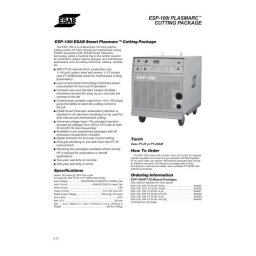ESAB ESP 100i Manuel + Chat IA & Téléchargement | Fixfr