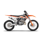 KTM 250 SX 2017 Manuel utilisateur