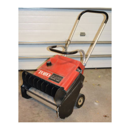 Toro S-200 Snowthrower Manuel utilisateur | Fixfr