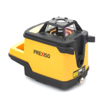 Prexiso PR400HV ROTARY LASER LEVEL H V Manuel utilisateur
