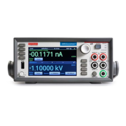 Keithley 2470 SourceMeter : Liste d'avertissements + IA et PDF | Fixfr