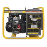 Wacker Neuson GPS9700 Portable Generator Manuel utilisateur