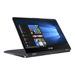 Asus VivoBook Flip 14 TP410UA Laptop Manuel utilisateur | Fixfr