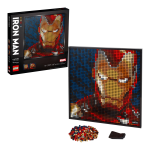 LEGO Art Iron Man : Instructions + Chat IA