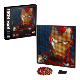 LEGO Art Iron Man : Instructions + Chat IA | Fixfr
