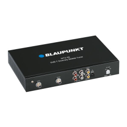 Blaupunkt IVTV-05 Manuel du propriétaire | Fixfr