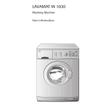 AEG LAVW1030-W Manuel utilisateur