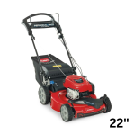 Toro 22&quot; Recycler Lawnmower Walk Behind Mower Manuel utilisateur