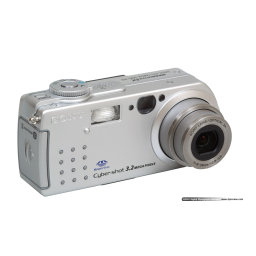 Sony DSC-P5 Mode d'emploi | Fixfr