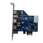 DeLOCK 61643 PCI Express Card &gt; 3 x external FireWire 1394B Fiche technique
