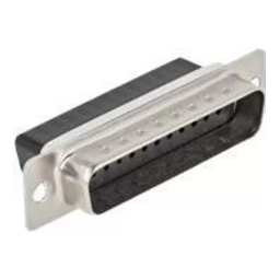 DeLOCK 66710 D-Sub 25 pin crimp male, metal, 4 pieces Fiche technique | Fixfr