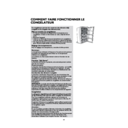 Whirlpool WVE1863 NF W Congélateur | AI Chat & PDF | Fixfr