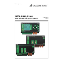 Gossen MetraWatt U1602 Operating instrustions | Fixfr