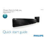 Philips HTB7150/12 Barre de son Manuel utilisateur