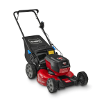 Toro Flex-Force Power System 60V MAX 21in Recycler Lawn Mower Walk Behind Mower Manuel utilisateur