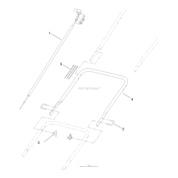 Handlebar Extension Kit, HoverPro 450/550 Machine