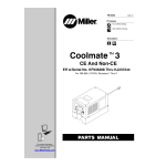 Miller COOLMATE V3 Manuel utilisateur