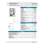 Whirlpool WME39562 X Refrigerator Manuel utilisateur