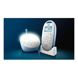 Avent SCD570/00 Avent Audio Monitors Écoute-bébé DECT Manuel utilisateur | Fixfr