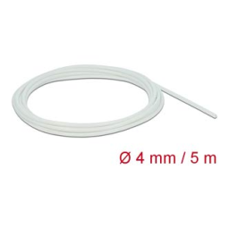 DeLOCK 18926 Fiberglass Sleeving 5 m x 4 mm white Fiche technique | Fixfr