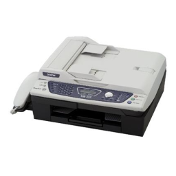 Brother FAX-2440C Manuel utilisateur | Fixfr