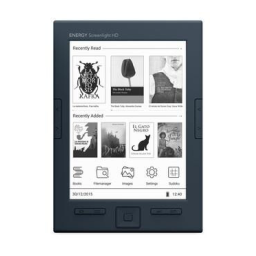 ENERGY SISTEM eReader Screenlight HD Mode d'emploi | Fixfr