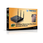 Trendnet RB-TEW-692GR N900 Dual Band Wireless Router Fiche technique