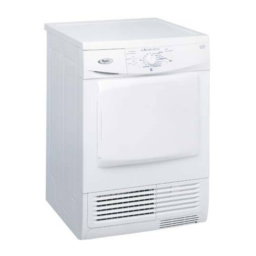 Whirlpool AWZ 7660 Dryer Manuel utilisateur | Fixfr